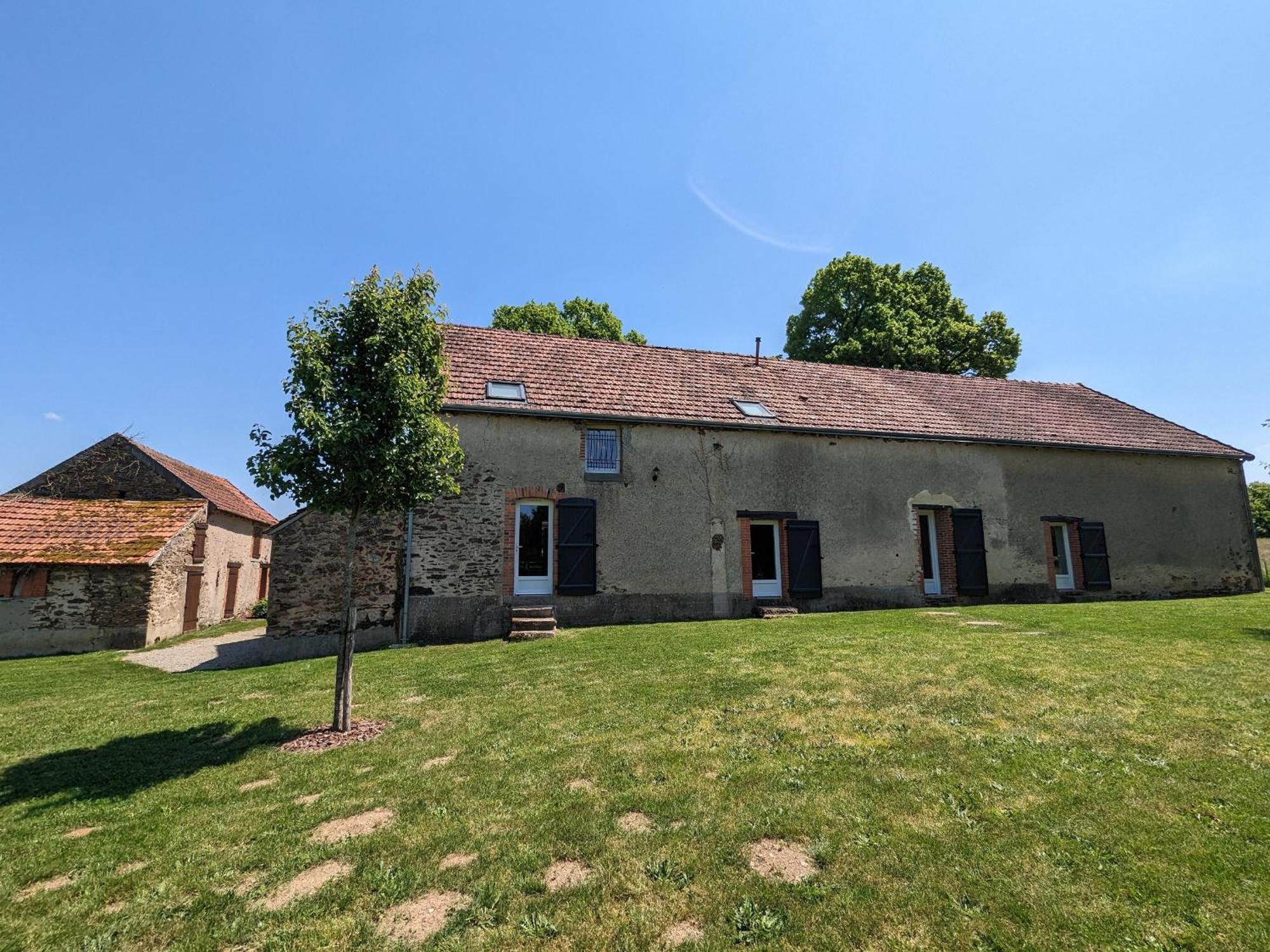 Grande Ferme Renovee Avec Jardin Et Loisirs A Proximite - Fr-1-591-155 Villa Pouligny-Notre-Dame Eksteriør billede